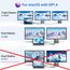 USB C Docking Station Dual Monitor Dockingstation Laptop 13 in 1 USB-C Hub Triple Display mit 2 HDMI, DisplayPort, 5 USB Ports, Gigabit Ethernet, 100W PD, SD/TF, Audio/Mic für Dell HP Surface und mehr