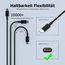 65W USB C Laptop Ladekabel Netzteil Kompatibel für ASUS Zenbook 13 14 3 Deluxe UX425 UX425E UX325E UX435 UX390 UX391 Huawei Matebook D15/D14/14, Chromebook C302C C302S C403N Typ C Ladegerät Adapter