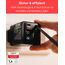 Verbatim GaN Charger 65 W 2-Port USB-C Ladegerät mit ausziehbarem USB-C Kabel, USB-C und USB-A Power Adapter, Schnellladegerät für Apple iPad, iPhone, Samsung & Co, Travel Adapter für EU, UK, USA