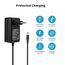 Tonton 12V 3A Netzadapter 2,1mm x 5,5mm Splitter für Überwachungskamera, NVR DVR Recorder, Monitor, WLAN-Router, Laptop - DC Buchse Kabelstecker + 1 auf 8 Y-Splitter Kabel (1 bis 8 Wege)
