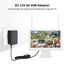 Tonton 12V 3A Netzadapter 2,1mm x 5,5mm Splitter für Überwachungskamera, NVR DVR Recorder, Monitor, WLAN-Router, Laptop - DC Buchse Kabelstecker + 1 auf 8 Y-Splitter Kabel (1 bis 8 Wege)