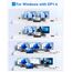 USB C Docking Station Dual HDMI USB-C Hub Dockingstation 3 Monitore Laptop Dock 2 HDMI Adapter 4K, VGA, PD 100W, 10Gbps USBC&USB A, Gigabit Ethernet, SD&TF, Audio&Mic für Dell, HP