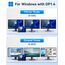 USB C Dockingstation Dual HDMI 14 in 1 Docking Station Triple Display USB C Hub mit 2 * 4K HDMI,VGA, 10Gbps 2*USB C&USB A, Gigabit Ethernet, 100W PD, SD/Micro SD, 3.5mm Audio&Mic für Dell HP