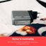 Verbatim GaN Charger 140 W, 4 Ports USB-C Ladegerät, Power Adapter mit 3 x USB-C und 1 x USB-A, Schnellladegerät als Mehrfachstecker, für Apple MacBook, Notebook, iPad, iPhone, Samsung und Co