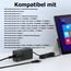 Surface Ladekabel 65W Ladegerät Kompatibel mit Microsoft Surface Pro 11/10/9/8/7/Pro 7+/6/5/4/3/X, Sur-face Laptop 7/6/5/4/3/2, Go 4/3/2, Book 3/2/1 Windows Surface Adapter mit USB-Port
