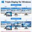 USB C Hub MacBook Pro/Air Adapter Multiport 7-in-2 auf HDMI 4K @60Hz, Typ C Thunderbolt 3, SD/TF-Kartenleser, USB 3.0, Dock USB C für MacBook Pro 2020/2019/2018 MacBoook Air