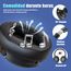 BERIBES Bluetooth Kopfhörer Over Ear, 65 Std Kopfhörer Kabellos Bluetooth mit 6 EQ-Modi, HiFi Stereo, Eingebautes Mikrofon, Faltbares Wireless Headphones für Handys/iPad/Laptops/PC -Lila