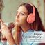 BERIBES Bluetooth Kopfhörer Over Ear, 65 Std Kopfhörer Kabellos Bluetooth mit 6 EQ-Modi, HiFi Stereo, Eingebautes Mikrofon, Faltbares Wireless Headphones für Handys/iPad/Laptops/PC -Orange-rot