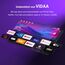 TuTu TUV25FQ1B Fernseher 25 Zoll (64 cm), Full HD Smart TV mit WLAN, Triple Tuner (DVB-T/T2, DVB-C, DVB-S/S2), App Store, AirPlay, HDMI, USB