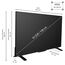 Toshiba 43QV2363DAW 43 Zoll QLED Fernseher/VIDAA Smart TV (4K UHD, HDR Dolby Vision, Triple-Tuner, Bluetooth, Dolby Audio)