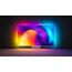 Philips 65PUS8807/12 164 cm (65 Zoll) Fernseher (4K UHD, HDR10+, 120 Hz, Dolby Vision & Atmos, 3-seitiges Ambilight, Smart TV mit Google Assistant, Works with Alexa, Triple Tuner, hellsilber) [2022]