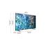 Samsung QLED 4K Q64D Fernseher 50 Zoll, TV mit Quantum Prozessor Lite, 100% Farbvolumen, 4K Upscaling, Motion Xcelerator, Smart TV, GQ50Q64DAUXZG, Deutsches Modell