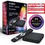 STRONG - Streaming Box Android TV 4K UHD - SRT 423 - Chromecast Built-in - DVB-T2 & Kabelreceiver - Sprachsteuerung - Dolby Vision Atmos - Google Play, Netflix, Prime Video, Disney+ - schwarz