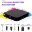 STRONG - Streaming Box Android TV 4K UHD - SRT 423 - Chromecast Built-in - DVB-T2 & Kabelreceiver - Sprachsteuerung - Dolby Vision Atmos - Google Play, Netflix, Prime Video, Disney+ - schwarz