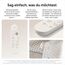 Google TV Streamer 4K – entspannte Unterhaltung durch schnelles Streaming und Fernbedienung mit Sprachsuche – Filme, Serien, Live-Sendungen und Netflix in 4K HDR – 32 GB Speicherplatz – Porcelain