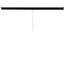 in.tec Projektionsleinwand HD 3D Beamer 113 Zoll Rollo-Leinwand selbstaufrollend 203 x 203 cm Wandmontage Deckenmontage alle Formate für Heimkino Büro Seminare