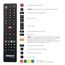 Multibrand Universal-TV-Fernbedienung für Sony, Samsung, Philips, Lg und Panasonic – bereits konfiguriert und einsatzbereit. Kompatibel mit Allen Fernsehern. Schwarz TLC114