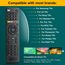 Universalfernbedienung-Fernseher-für-TV, Universal-Fernbedienung für Samsung, LG, Sony, Hisense, TCL, Panasonic, Philips, Streaming-Player, Soundbar-Audio, DVD-/Blu-ray-Player