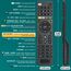 Universalfernbedienung-Fernseher-für-TV, Universal-Fernbedienung für Samsung, LG, Sony, Hisense, TCL, Panasonic, Philips, Streaming-Player, Soundbar-Audio, DVD-/Blu-ray-Player
