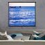 in.tec Projektionsleinwand HD 3D Beamer 113 Zoll Rollo-Leinwand selbstaufrollend 203 x 203 cm Wandmontage Deckenmontage alle Formate für Heimkino Büro Seminare
