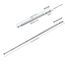 moinkerin 4 Stücke Radio antenne 51.5cm Teleskopantenne Edelstahl AM FM Radio für TV-Radio DAB FM/AM-Stereoempfang