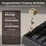 RK ROYAL KLUDGE R65 Mechanische Tastatur Kabellos, 60% Prozent Gaming Tastatur QWERTZ Gasket RGB mit Knopf und PBT Tastenkappen, Bluetooth/2.4G/USB-C QMK/VIA, Hot Swap Linearer Creamy Switches