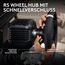 Logitech G RS50 System mit RS QR Racing Adapter: 4-teiliges Rennsimulations-Setup – RS50 Wheel Base 8 Nm Direct Drive, RS Wheel Hub, RS Round Wheel 28 cm und Racing Adapter – für PS5/PS4/PC