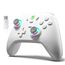 ECHTPower PC Wireless Controller, 1000Hz Gaming-Controller mit RGB/Hall-Joystick/Turbo/Vibration/800mAh Wiederaufladbare Batterie, Wireless-Controller für PC/Switch 2/Switch/Steam Weiß