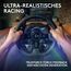Logitech G G923 Racing Wheel und Pedale, TRUEFORCE bis zu 1000 Hz Force Feedback, Responsive Driving-Design, Doppelkupplungs-Startkontrolle, für PS5, PS4, PC, Mac – Schwarz