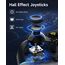 EasySMX X15 PC Controller Wireless mit 7 RGB Licht, Gaming Controller mit Hall Joystick & Trigger, Bluetooth Kompatibel mit PC/Switch/Handy/Tablet - Schwarz