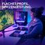 Logitech G G515 Lightspeed TKL kabellose Flache Gaming-Tastatur, LIGHTSYNC RGB, dünnes Profil ohne Ziffernblock, PBT-Tastenkappen, lineare mechanische Switches, Deutsches QWERTZ-Layout - Schwarz