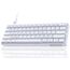 Dierya DK61se Gaming Tastatur,60% Prozent Mechanische Tastatur mit Brown Tactile Switch,Ultra-Compact Mini 61 Tasten Anti-Ghosting,Typ-C-Datenkabel,US Layout für PC Windows Gamer Typist,Weiß
