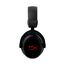 HyperX Cloud II Core Wireless Gaming-Headset, 2,4 GHz, 80 Stunden Akkulaufzeit, DTS Headphone Surround Sound, 53-mm-Treiber, Abnehmbares Mikrofon mit Geräuschunterdrückung, PC-kompatibel, Schwarz