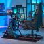 GTPLAYER Lenkradständer für Lenkrad Gaming Wheel Stand Racing Lenkradständer mit V1 V2 Schalthebelhalterung Neigungsverstellbares Gestell PS4 Xbox PC, Pro-Edition