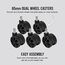 Corsair T3 Rush Gaming-Stuhl, Stoffbezug, Charcoal