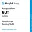 Homimaster Gaming Stuhl, Bürostuhl Ergonomisch mit verstellbare Lendenkissen, Kopfkissen und Armlehnen,Gaming Chair Gepolstert,Gamer Stuhl Wippfunktion,Gaming Stuhl 150 kg Belastbarkeit