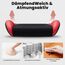 SUKIDA Ergonomischer Gaming-Stuhl mit Fußstütze, Racing Gaming Chair Kopfstütze, Gaming Stuhl Verstellbarer, Computerstuhl Höhenverstellbar Lendenwirbelstütze für Homeoffice und Gaming rot