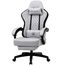 GTPLAYER Gaming-Stuhl, Bürostuhl mit Taschenfederkissen 150kg, ergonomischer Computerstuhl mit hoher Rückenlehne, mit Lendenwirbelstütze FG