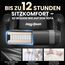 Riftracer Gaming Stuhl Chair Gamer Sessel - Ergonomischer Gamer Stuhl mit Fußstütze Kopfstütze und Lordosenstütz Höhenverstellbar Gepolstert Gamingstuhl 200 Kg Tragkraft Schwarz und Grau