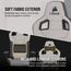 Corsair T3 Rush Gaming-Stuhl, Stoffbezug, Grau/Charcoal
