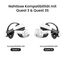 KIWI design H4 Boost Head Strap mit Akku Kompatibel mit Meta Quest 3/3S Komfort Halo Strap