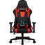 Homimaster Gaming Stuhl, Bürostuhl mit verstellbare Lendenkissen, Kopfkissen und Armlehnen, Gaming Chair 150kg, Gepolstert Gamer Stuhl Wippfunktion,Gaming Stuhl 150 kg Belastbarkeit, Rot