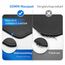Gomin Mauspad 280 x 200 mm, Gaming Mousepad rutschfest und Wasserdicht, Ohne störendes Logo verbessert Präzision und Geschwindigkeit, Mouse Pad Klein ideal für Büro, Laptop und Gaming, Schwarz