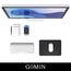 Gomin Mauspad - 28 x 20 cm (5er Pack) Gaming Mauspad rutschfest – Vernähte Kanten - verbessert Geschwindigkeit und Präzision, Schreibtischunterlage ideal für PC, Laptop und Büro - Mousepad schwarz