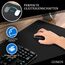 Gomin Mauspad XL 440 x 350 mm, Gaming Mousepad rutschfest und Wasserdicht, Ohne störendes Logo verbessert Präzision und Geschwindigkeit, Mouse Pad Groß ideal für Büro, Laptop und Gaming, Schwarz