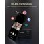 Apexcam M80 mit 64G Karte Action Cam 4K60FPS 48MP WLAN Sportskamera Unterwasserkamera 40m Wasserdicht 8X Zoom 2.4G Fernbedienung 2x1350mAh Akkus mit Zubehör Halterungs-Set