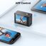 AKASO Action Cam,4K30FPS 20MP WiFi Unterwasserkamera EIS Stabilisierung 170° Weitwinkel Ultra HD Action Kamera mit 4X Zoom und 2x1050mAh Akkus-EK7000 Schwarz