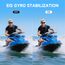 SJCAM SJ4000 Action Cam 4K30fps WiFi Unterwasserkamera,40MP Ultra HD 170°FOV mit EIS Bildstabilisierung, 30m/98ft Wasserdicht Sportkamera mit 2 Akkus, 32G SD Karte und Helmhalterung Zubehör Kits