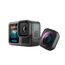 GoPro HERO13 Black Ultra Wide Edition – wasserdichte Action-Kamera mit 5,3K60-Video, 27-MP-Foto, verbessertem 177-Grad-Sichtfeld + Kompatibilität mit Objektiven der HB-Serie