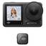 DJI Osmo Action 4 + Mic Mini Sender (Infinity Schwarz), Action Cam, Wireless Mikrofon, Detailreicher Audio, OsmoAudio, Aktive Geräuschunterdrückung, Autom. Begrenzung